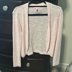 Light pink lily Pulitzer cardigan